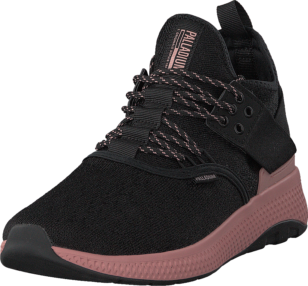 Ax_eon Lace Knit Black/Rose Tan - Bild 3