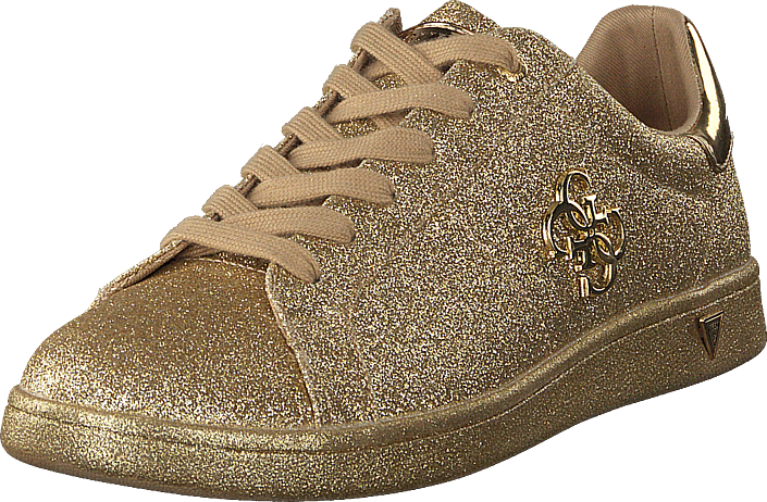 guess gold shoes