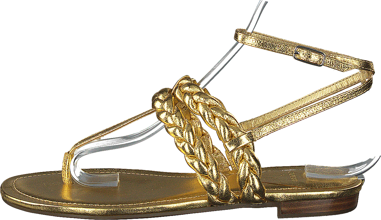 Rosalyn2 Gold, Female, Schoenen, Sandalen en Sloffen, sandalen, Goud/Bruin, EU 37