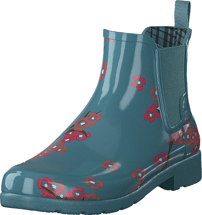 Hunter - Refined Blossom Print Chelsea Soft Pine Floral