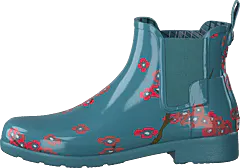 Hunter - Refined Blossom Print Chelsea Soft Pine Floral