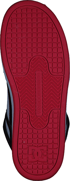DC Shoes - Pure High-top Black/Red/White