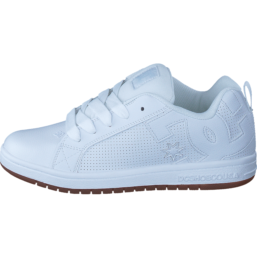 Court Graffik White/White/Gum