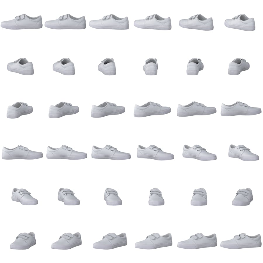 Trase V Se White/White/Athletic Red - Bild 8