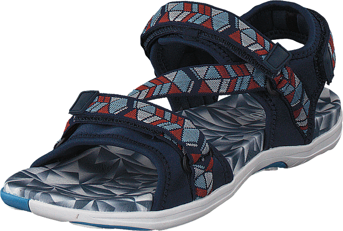 Green Comfort - Corsica Blue/Red