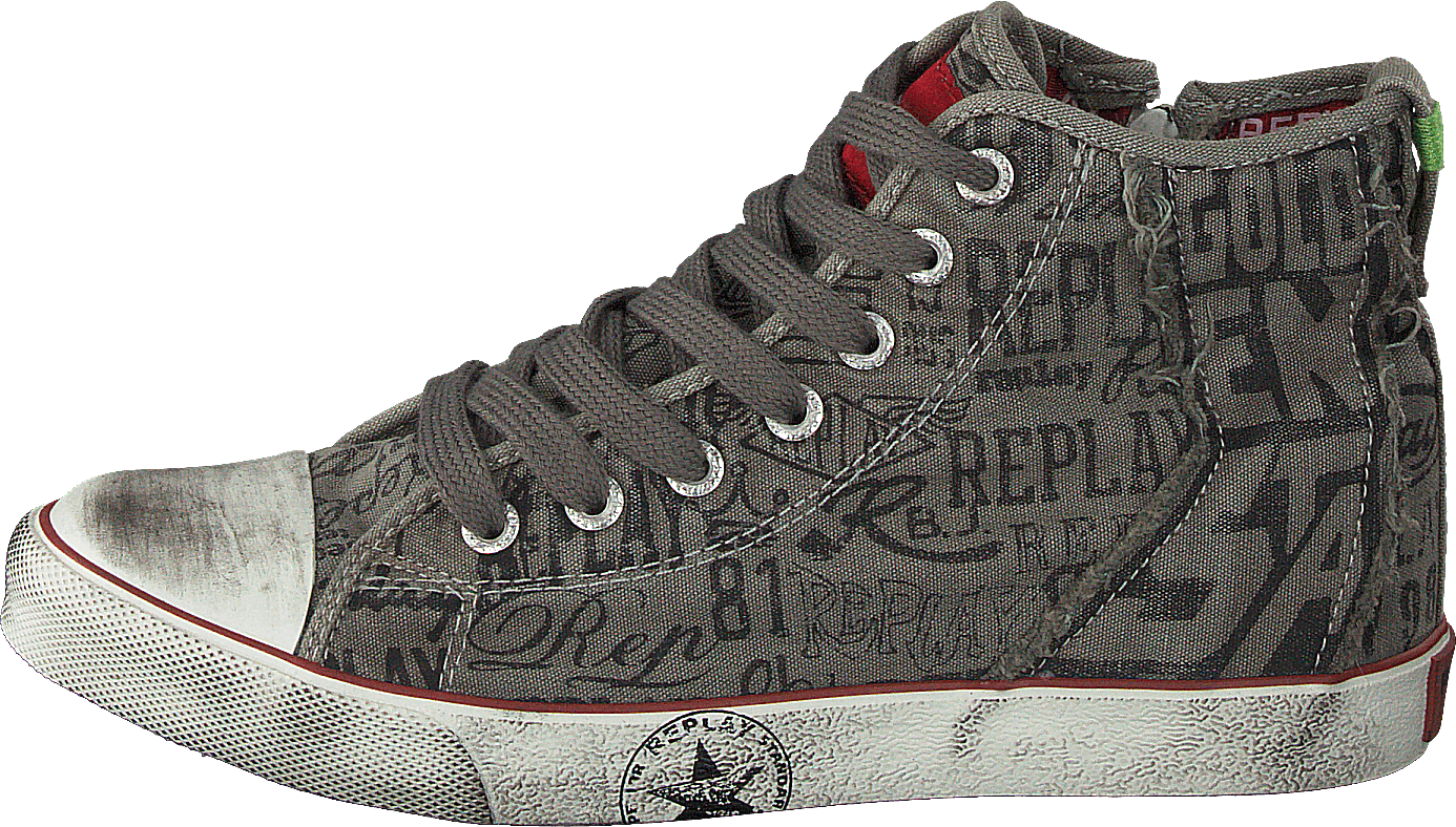 Craig Ch Grey, Unisex, Topánky, Tenisky, vysoké tenisky, Šedá, EU 31