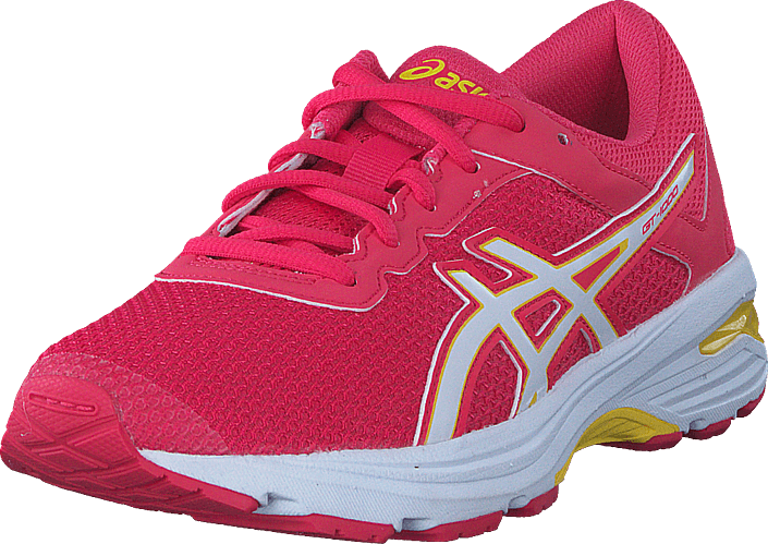 Asics - Gt-1000 6 Gs Rouge Red/white/vibrant Yellow