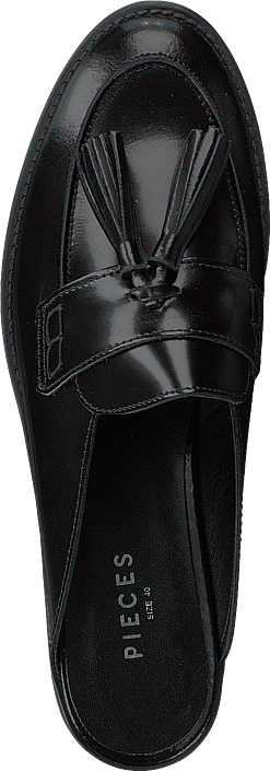 Pieces - Psmalak Leather Mule Black