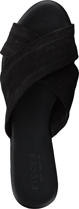 Pieces - Psmarnie Suede Sandal Black