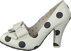 Lola Ramona - June Black/white Snake Embossed