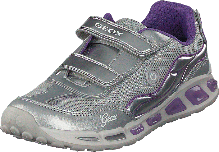 Geox - Jr Shuttle Silver/lilac