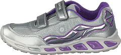 Geox - Jr Shuttle Silver/lilac