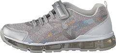Geox - J Android Silver/white