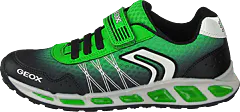 Geox - J Shuttle Black/green