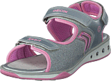Jr Sandal Jocker Silver/pink - Bild 9