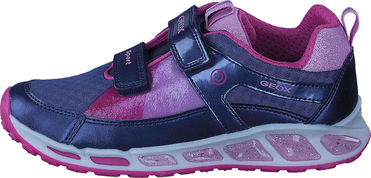 Jr Shuttle Navy/fuchsia