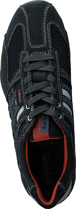 Geox - U Snake Dk Grey/off White