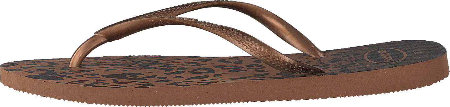 Slim Animals Rust/oxido, Female, Buty, Sandały i Klapki, Klapki, Brązowy, EU 39/40