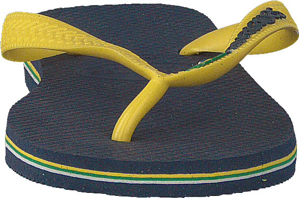 Brasil Logo Navy Blue/citrus Yellow