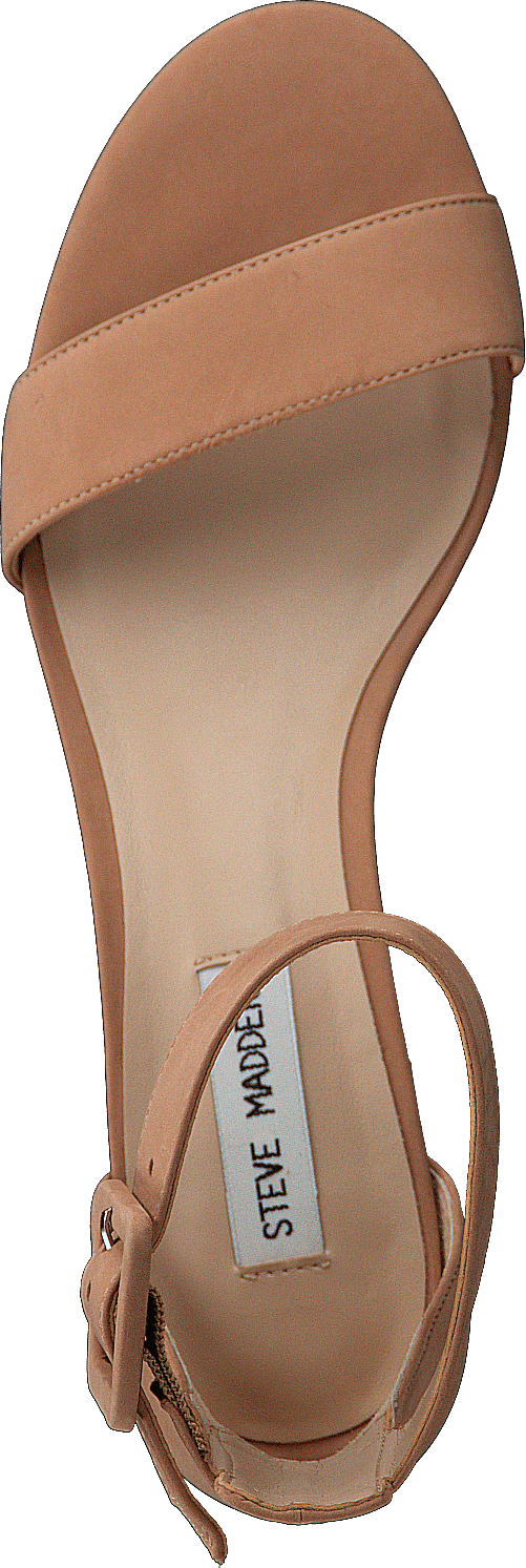 Indigo Mid Heel Sandal Camel