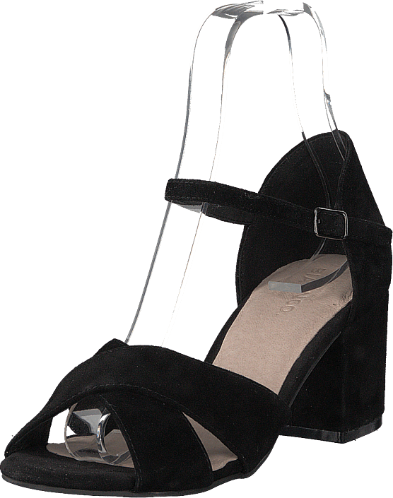 Front Cross Sandal Black Front Cross Sandal Black