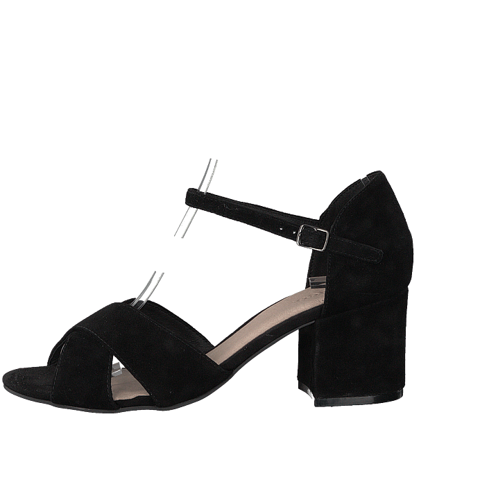 Front Cross Sandal Black Front Cross Sandal Black