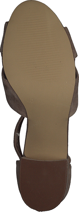 Bianco - Front Cross Sandal Nougat