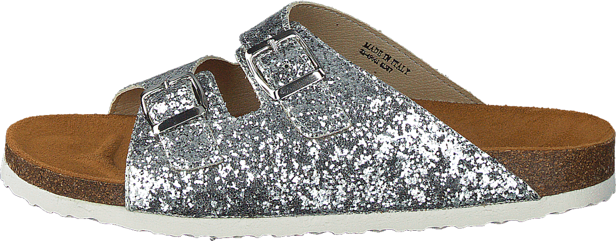Glitter Bio Sandal Silver