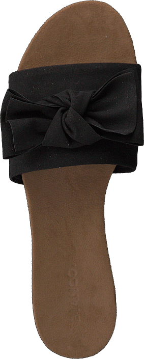 Bianco - Cute Bow Slipper Black