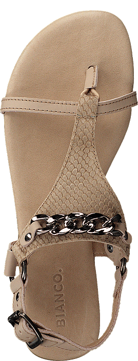 Bianco - Triangle Chain Sandal Sand