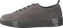 Bianco - Laced Up Suede Sneaker Grey