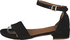 Bianco - Classic Suede Sandal Black