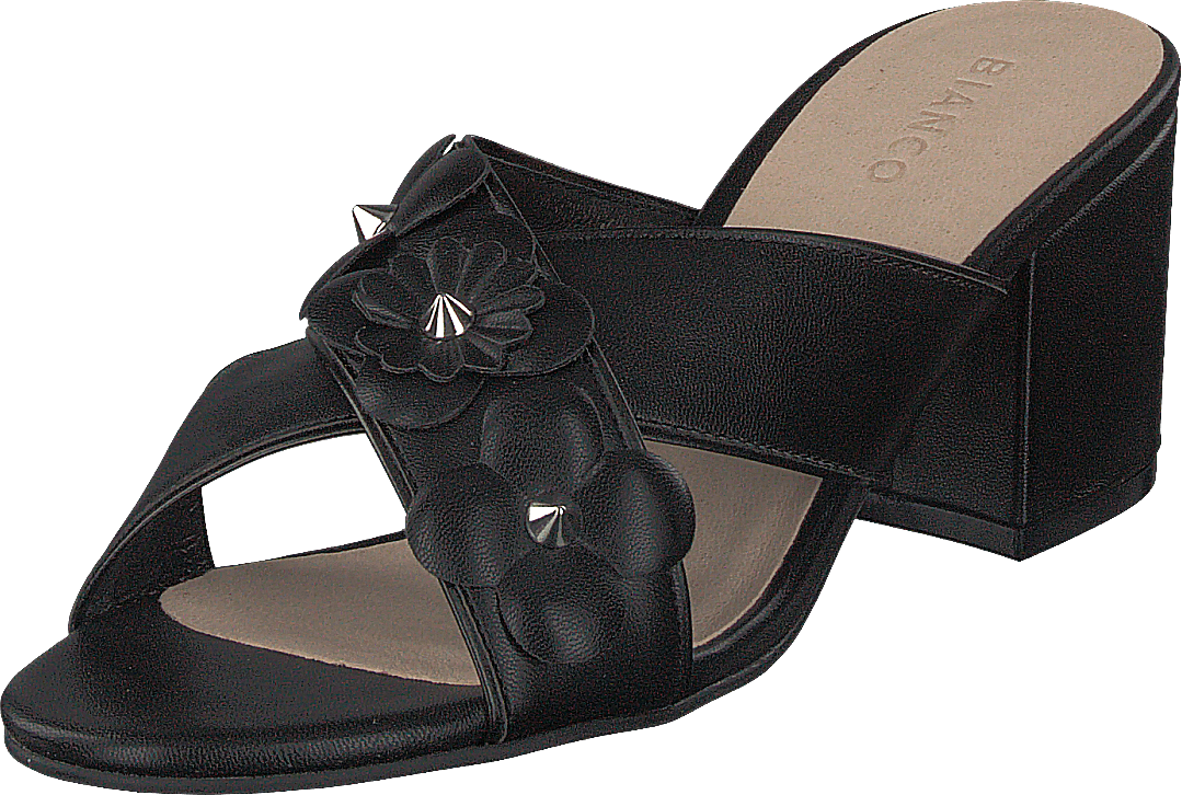 Flower Cross Sandal Black - Bild 3