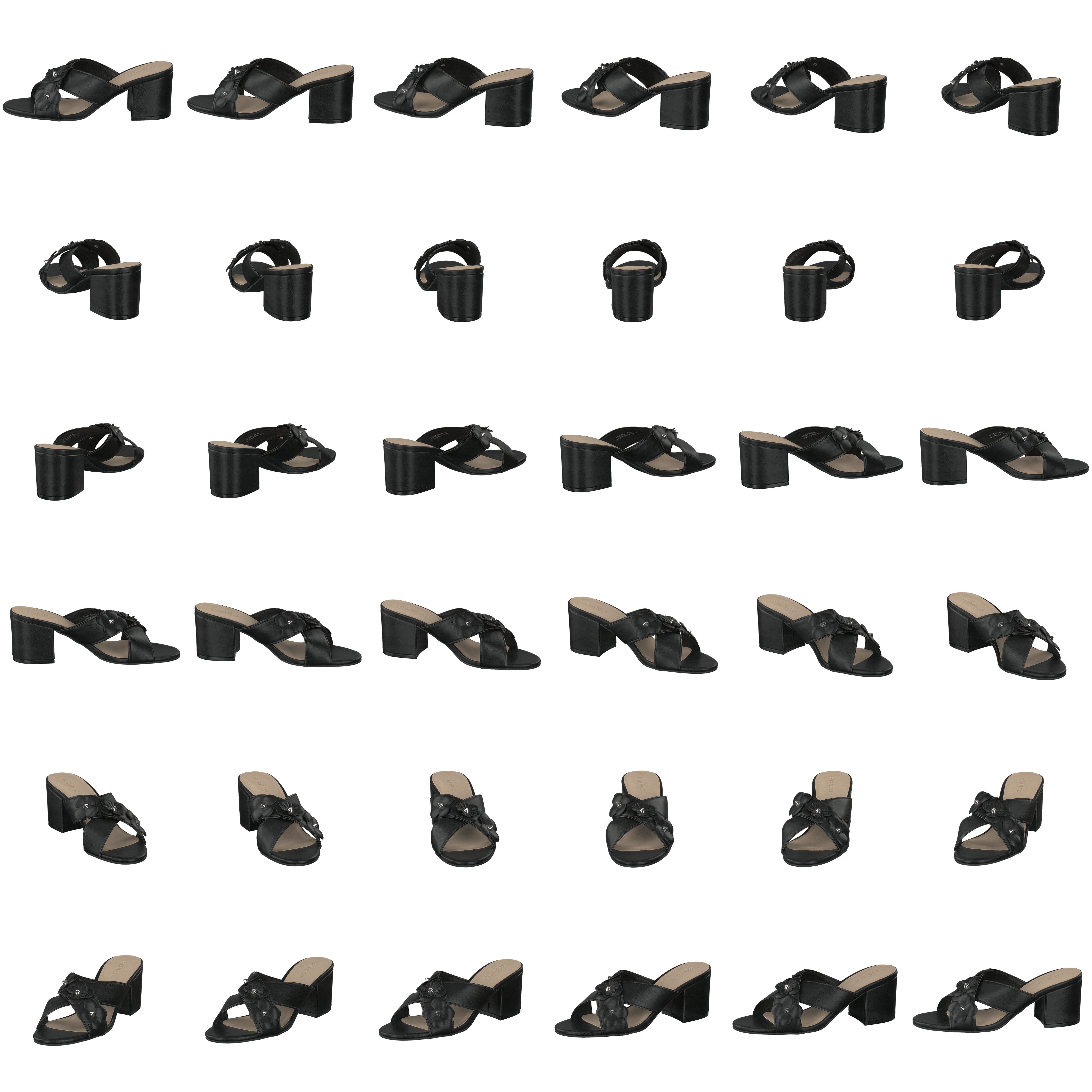 Flower Cross Sandal Black - Bild 8