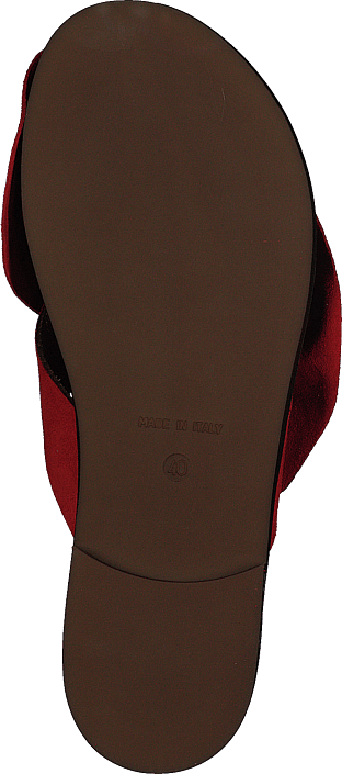 A Pair - 13-18996 Red Suede