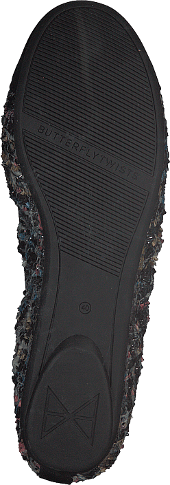 Butterfly Twists - Verity Black Boucle