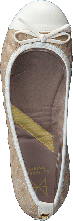 Butterfly Twists - Olivia Beige/white