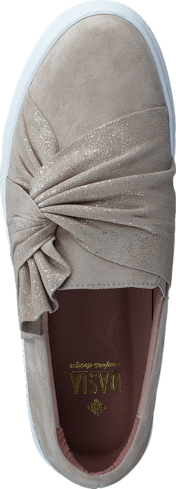 Dasia - Daylily Slip-on Bow Beige