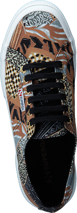 Superga - Fabricfanplw Ethnic Brown-black