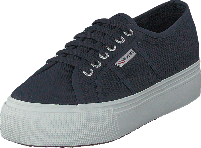 Superga - 2790-cotw Linea And Down Navy-fwhite