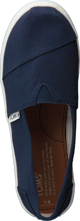 Toms - Alpargata Youth Navy Canvas