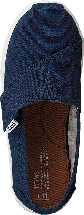 Toms - Alpargata Tiny Navy Canvas