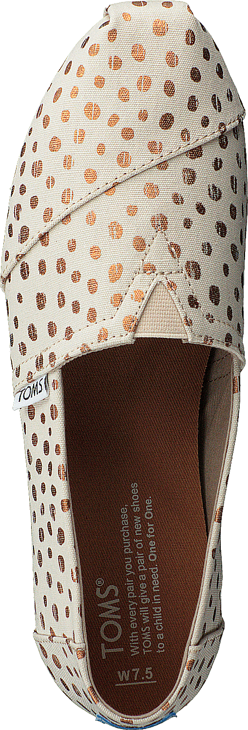 Alpargata Rose Gold/natural Canvas Dots - Bild 6