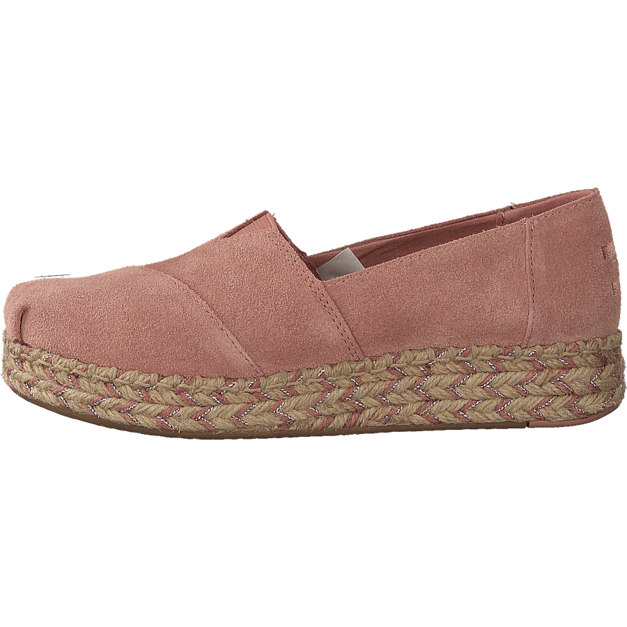 Platform Alpargata Bloom Suede