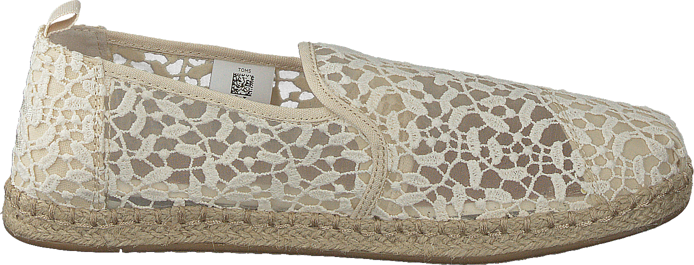 Deconstructed Alpargata Rope Natural Lace Leaves - Bild 2