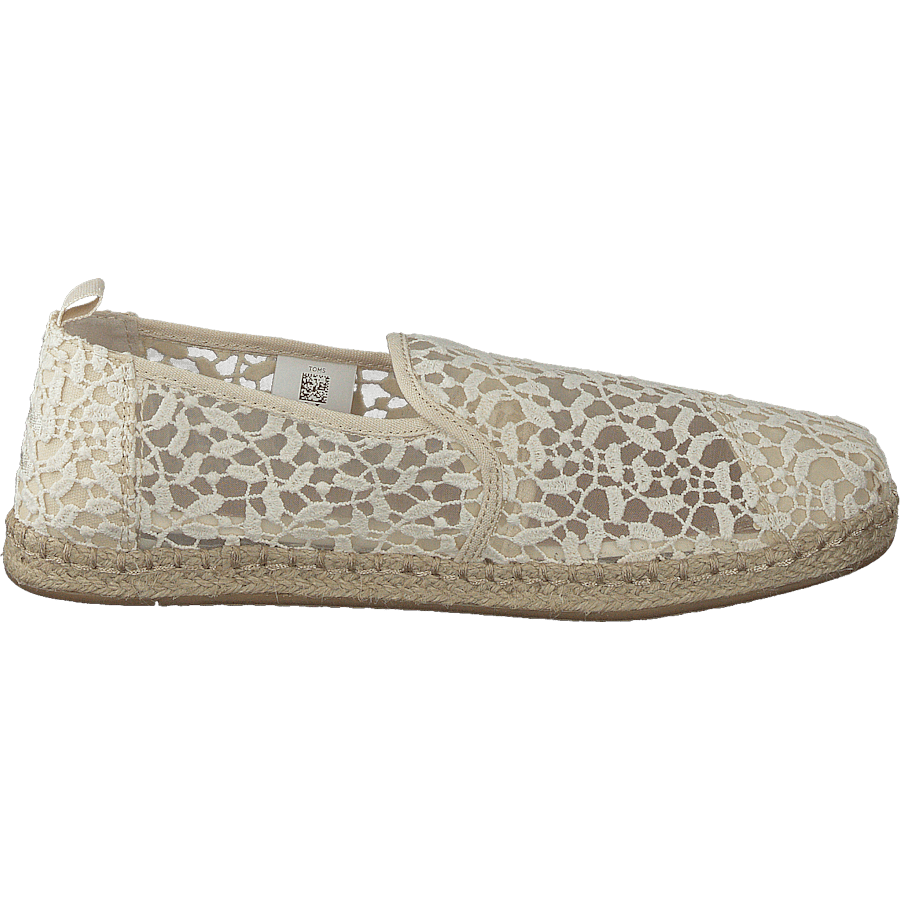 Deconstructed Alpargata Rope Natural Lace Leaves - Bild 2