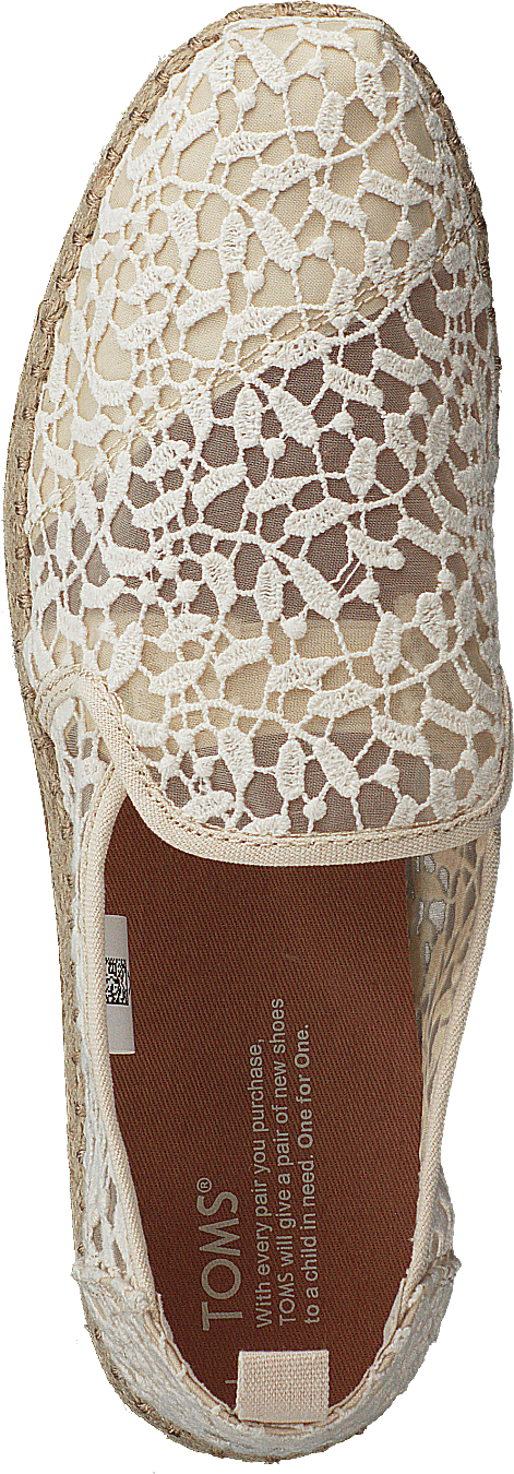 Deconstructed Alpargata Rope Natural Lace Leaves - Bild 6