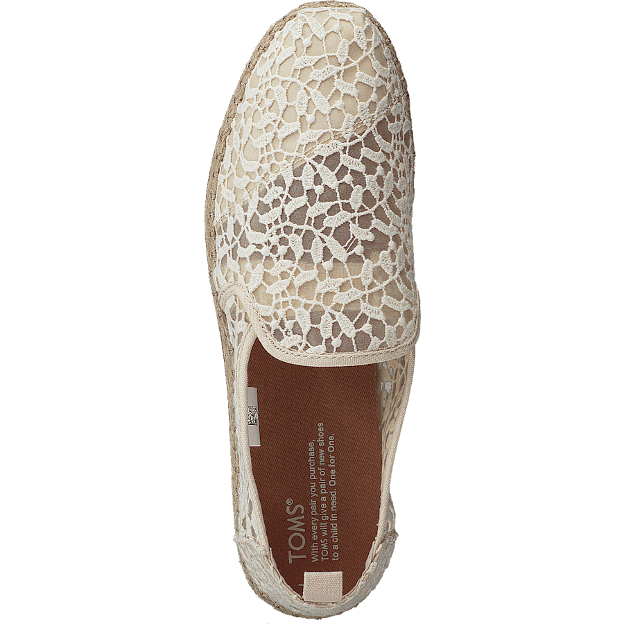 Deconstructed Alpargata Rope Natural Lace Leaves - Bild 6