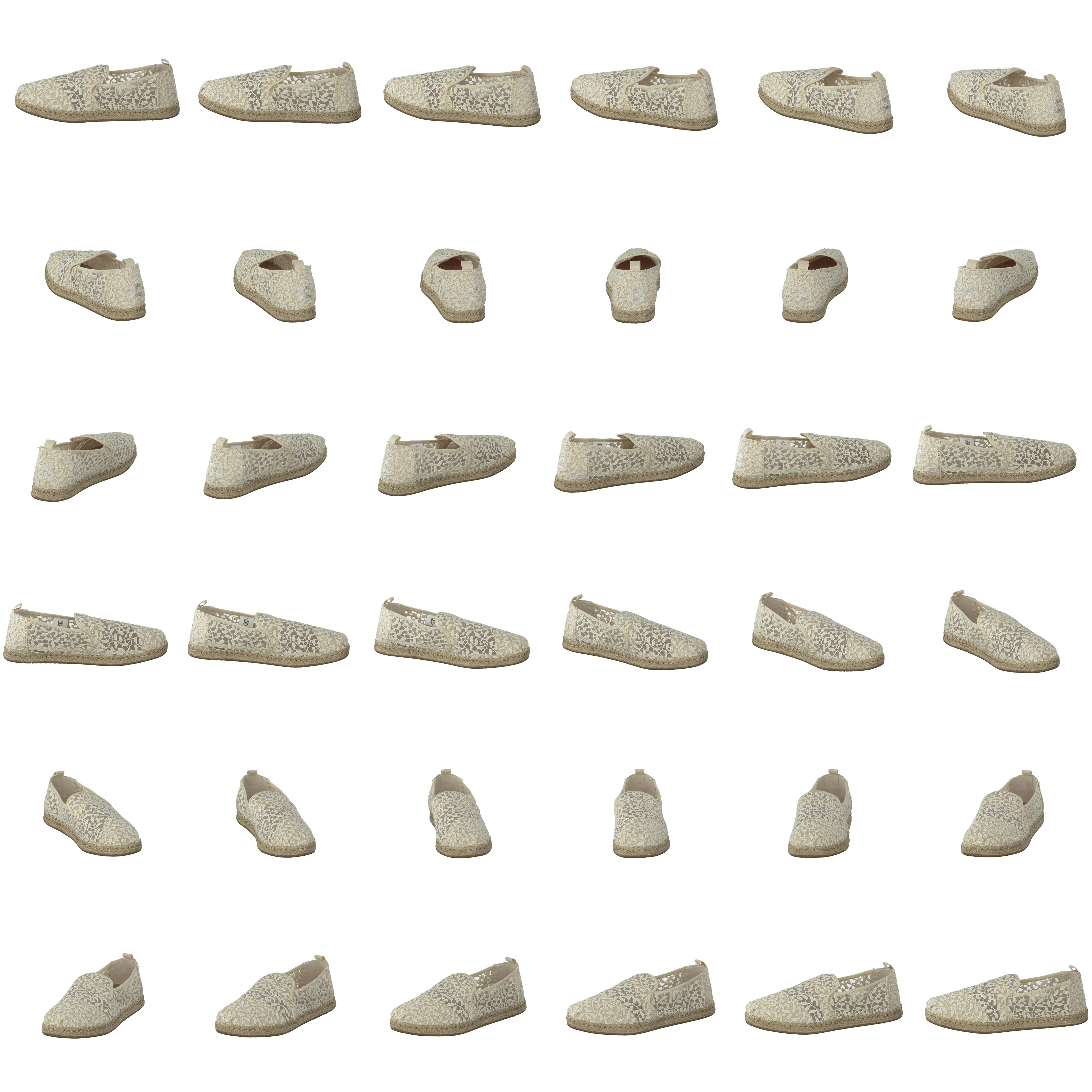 Deconstructed Alpargata Rope Natural Lace Leaves - Bild 8