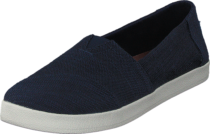 Toms - Avalon Navy Slubby Cotton